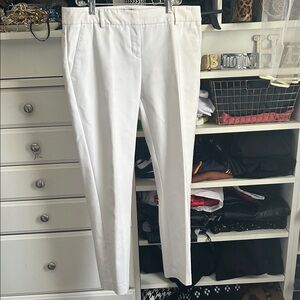 White Tailored Pants